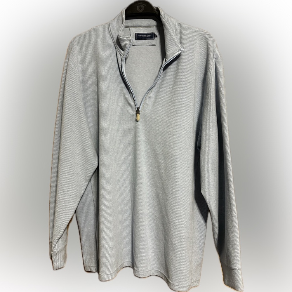 Vineyard vines shep & stan 1/2 zip sweater